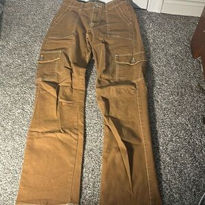 Dickies brown cargo pants size 25